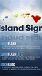 Mobile Screenshot of islandsign.com